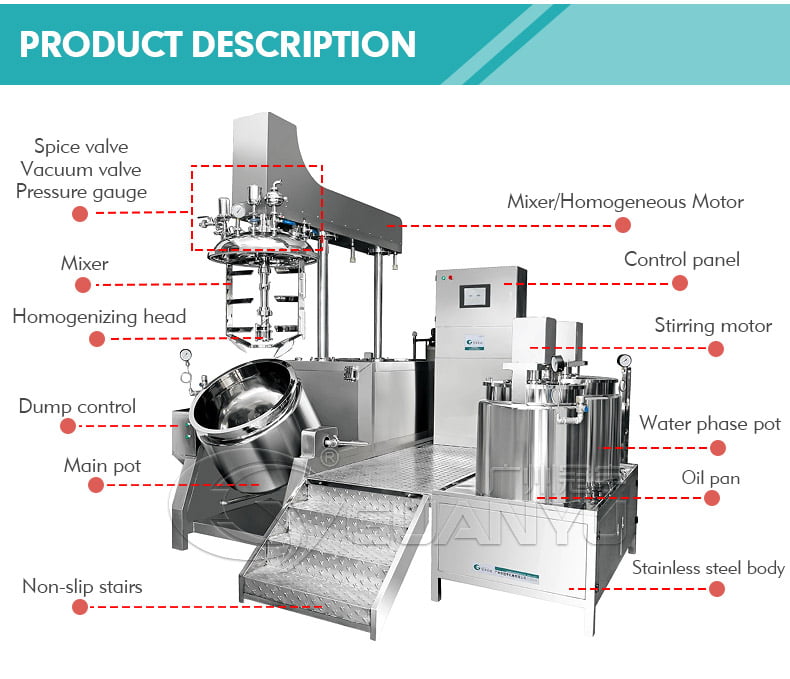 shampoo mixing machine