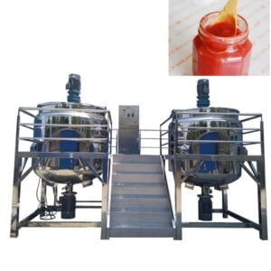 Best Food Industry Manufacturing Machine Beverage Juice Mixer Mayonnaise Reactor Company - غوانيو
