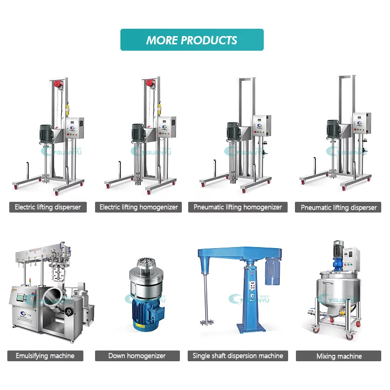 High Shear Mixer High-shear Homogenizer Liquid Mixing Machine paint High shear Homogenizer company