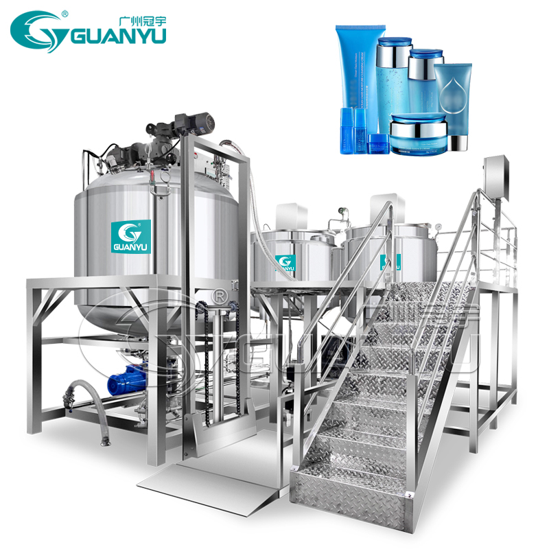 Quality Vacuum Homogeneous Emulsifying Making Machine Vacuum Emulsifying Machine Manufacturer | GUANYU