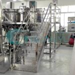 Food Grade Stainless Steel Cheap Jacketed Vat Mixing Equipment Liquid Soap Shampoo Making Machine