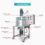 Best Cosmetic cream making machine mixing agitator machine Company - GUANYU price