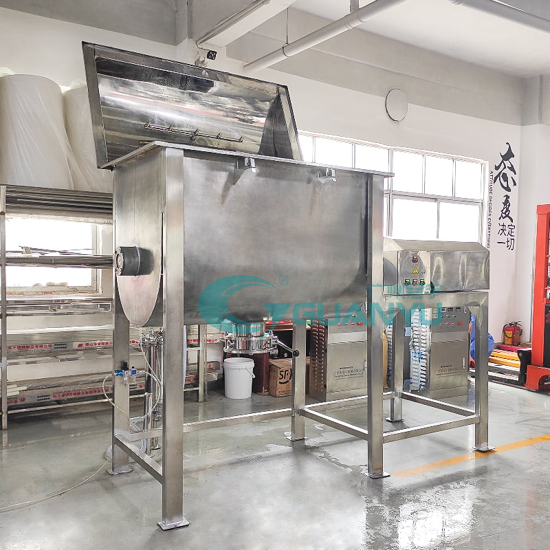 Best Blending Machine Ribbon Blender Dry Powder Mixing Machine Powder mixer Company - GUANYU factory