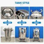 Quality Storage Tank stainless steel liquid container customization water storage tank Manufacturer | GUANYU factory