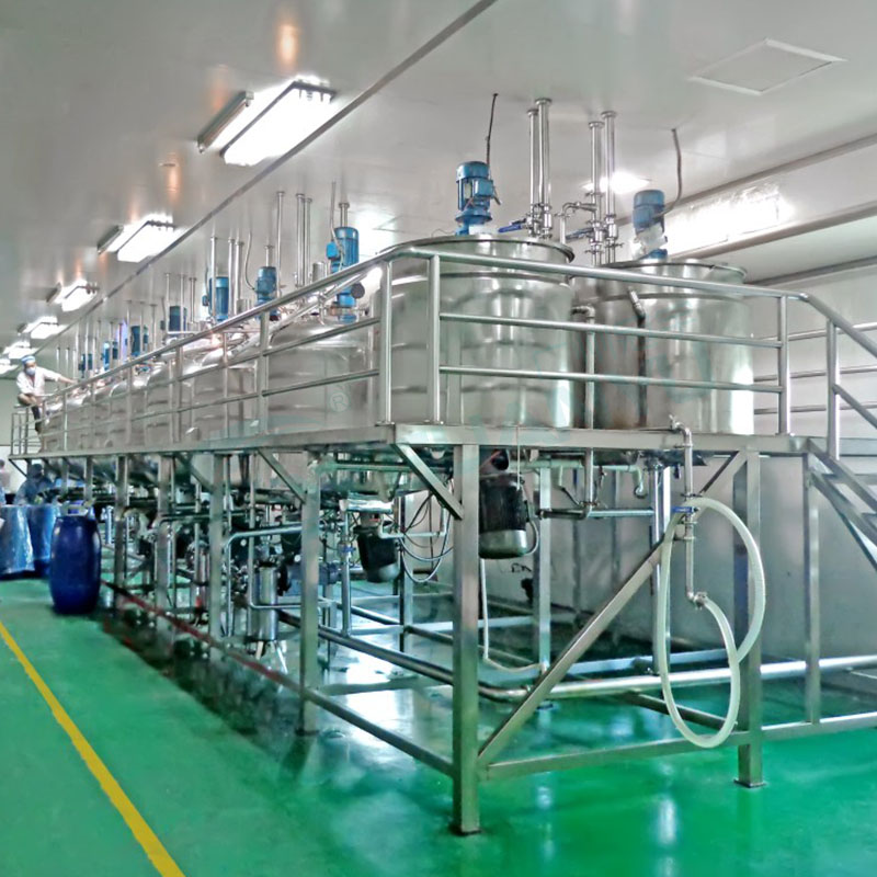 Best Homogenizing mixing tank with agitatorlubricant String vessel Liquid detergent mixer Company - GUANYU company