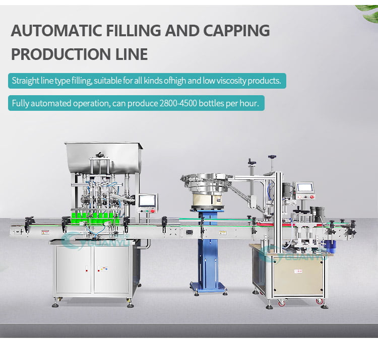 automatic filling cream machine Liquid Detergent Soap Filling Machine Bottle Turntable Filling Capping Labeling Machine Company - GUANYU