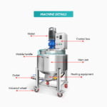 Quality Hand sanitizer Making Machine Liquid detergent mixer Manufacturer | GUANYU