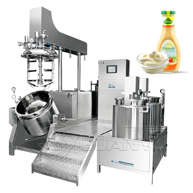 Best Hand sanitizer Liquid Detergent Mixing Machine Vacuum Emulsifying Mixer Company - GUANYU
