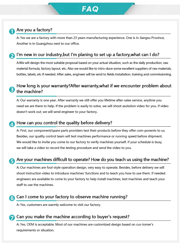 filling machine problems and solutions