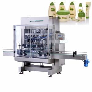 Best Automatic Cream Lotion Filling Machine Double-row straighe line Filling Machine Company - غوانيو