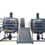 Best stainless steel mixing machine mixing tank agitator mixer high shear emulsifier tank Company - GUANYU company