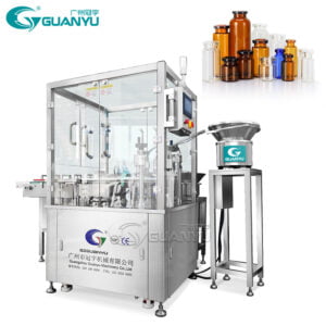 Vial Liquid Automatic Filling Sealing Machine Injection Filling Capping Machine Small Bottle Medicine Filler