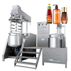 Quality Vacuum Emulsifying Mixer Body Cream Ointment Manufacturing Equipment Manufacturer | กวานยู