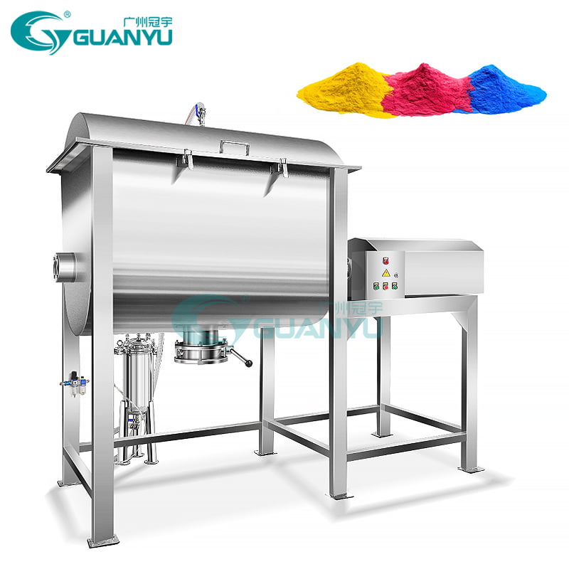 Best Dry Powder Mixing Tank Milk Coffee Sugar Salt Pigment Albumen Powder Ribbon Mixer Blender Company - GUANYU