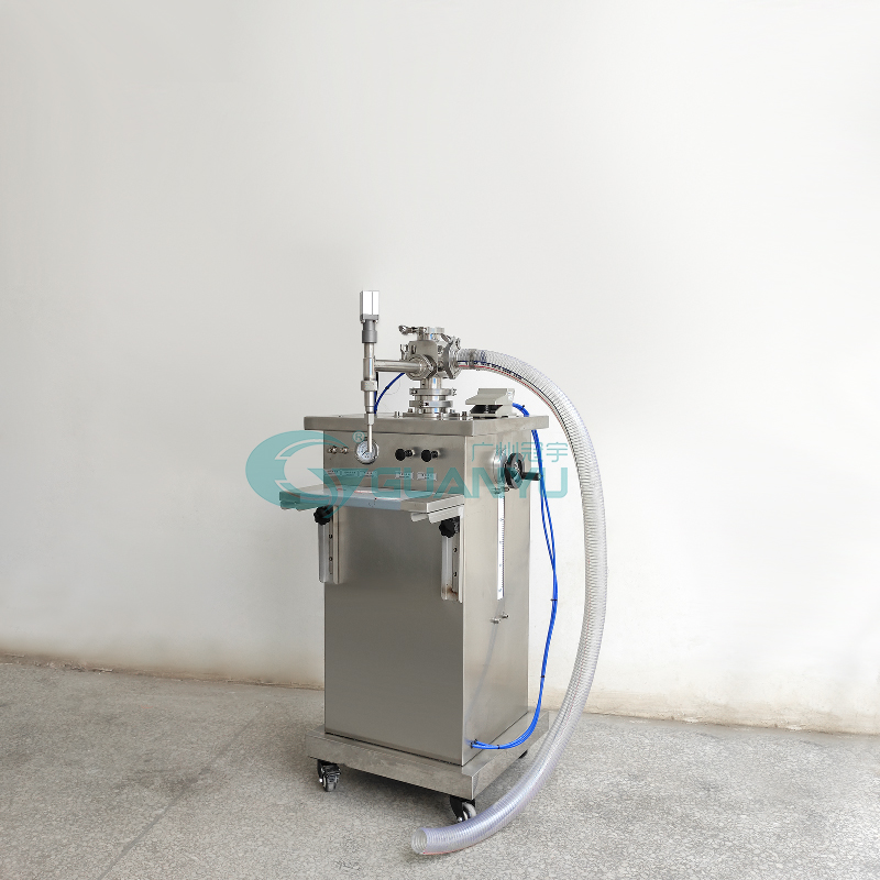 Quality High viscosity cream filling machine semi automatic filling machine Manufacturer | GUANYU company