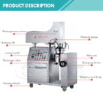 Quality Vacuum Homogenizer Mixer Skincare Cream Making Machine Vacuum Emulsifying Machine Manufacturer | GUANYU  in  Guangzhou