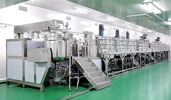 Hydraulic Lifting Emulsification Machine Production Line  in  Guangzhou