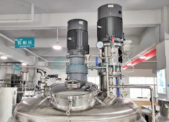 vacuum mixer machine