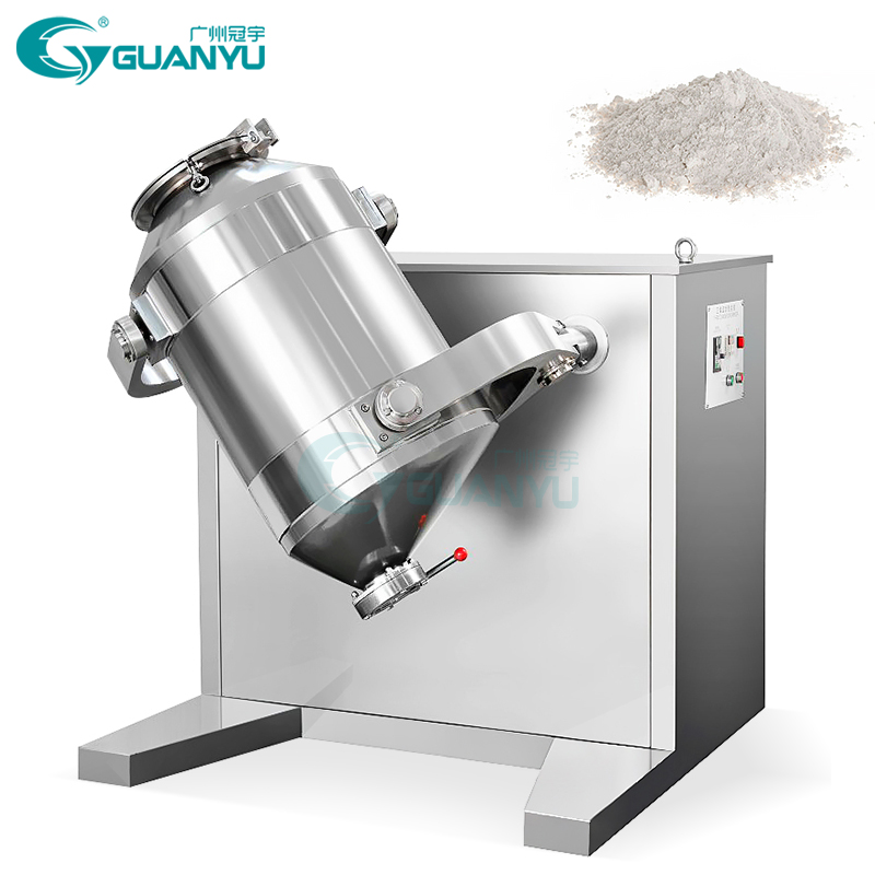 Mixing Machine for Powder Three-dimensional motion mixer Manufacturer | GUANYU