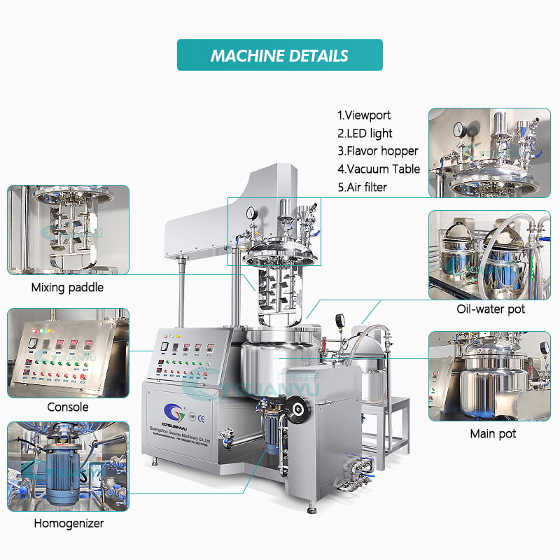 Emulsifying Mixer Machine