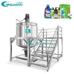2 ton falavor blending mixing machine laundry liquid soap homogenizer mixer tank stirring vessel