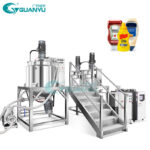 cosmetic cream paste homogenizer mixer machine shampoo mixing tank liquid detergent conditioner making machine