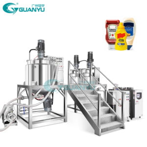 Máquina misturadora homogeneizadora de pasta de creme cosmético tanque de mistura de shampoo condicionador de detergente líquido que faz a máquina