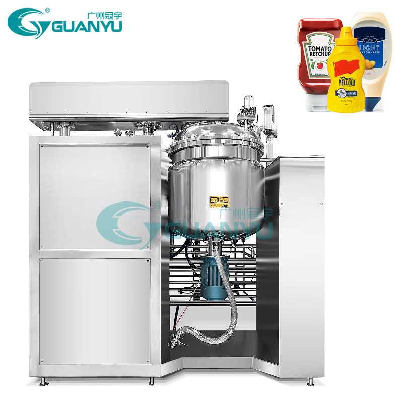 Guanyu High Viscosity Vaseline Making Machine Grease Mixing Pharmaceutical Multi-function Vacuum Emulsifying Machine Mix