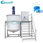 2000L/5000L Polypropylene material Anti-corrosive liquid PP Plastic Mixer Machine for Toilet cleaner electric Hair Lotio