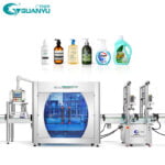 Cosmetic Cream Bottle Filler Shampoo Servo Filling Machinery Filling Machine Manufacturer | GUANYU