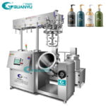 Cosmetic Toothpaste Lotion Cream Production Line Equipment Vacuum Mixer Emulsifying Homogenizer Manufacturer | GUANYU