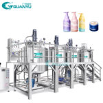 Shampoo conditioner shower gel making machine liquid detergent homogenizer mixing tank production line stirring agitator
