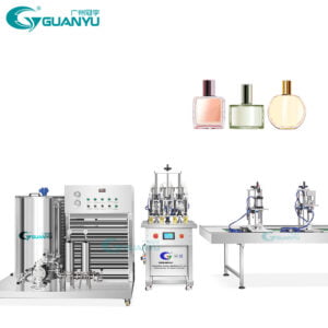 Guanyu Hot Trend Ten Heads Rotary Perfume Making Machine Line Toner Perfume Filling Machine Manufacturer | GUANYU