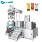 Chemical Machinery Mixing Equipment For Body Lotion Cream Vacuum Emulsifying Mixer Manufacturer | GUANYU