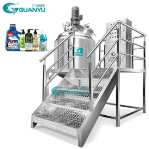 Pommade sous vide de lotion à cisaillement élevé, fabrication de mélangeur pharmaceutique de parfum liquide, malaxeur d'homogénéisation