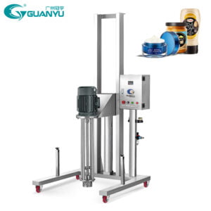 Misturador homogeneizador de alto cisalhamento, loção cosmética, detergente líquido, máquina emulsificante pneumática, elevador elétrico, homogeneizador
