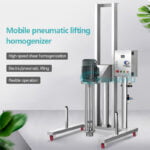 High Shear Homogenizer Mixer Cosmetic Lotion Detergent Liquid Emulsifying Machine Pneumatic Electric Lifting homogenizer price