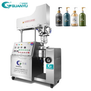 High Speed Lab Cream Vacuum Emulsifiers homogenizer | กวานยู