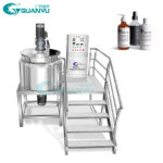 Customized Cosmetic Daily Chemical Mixing Machine Tanks 100L Mixer Tank with Agitator manufacturers From China | GUANYU