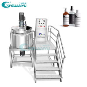 Customized Cosmetic Daily Chemical Mixing Machine Tanks 100L Mixer Tank with Agitator manufacturers From China | GUANYU