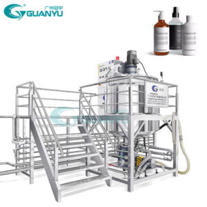 Blending Machine Double Jacketed Mixing Tank Sauce Jam Ketchup Industrial Mixing Tanks Manufacturer | GUANYU