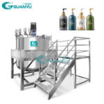 Stainless Steel Shampoo Soap Double Jacketed Mixer Sanitizer Liquid Detergent Mixing Machine Manufacturer | GUANYU