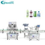 Customized Automatic Cosmetic Shea Butter Custard High Viscosity Bottle Filling Capping Machine From China | GUANYU