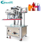 Guanyu Automatic Cosmetic Liquid Bottle Filling Capping Machine Screw Capping Machine Cream Production Line | GUANYU