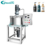Stainless Steel Small 50l Shower Gel Mixing liquid soap Reactor Mixer Tank Hand Wash detergent shampoo Making Machines  in  Guangzhou