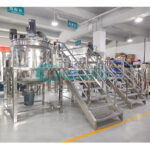 1000L 500L chemical homogenizer mixer tank with strring reactor liquid detergent soap production line price