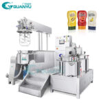 Body Cream Lotion Essence Making Vacuum Homogenizing Emulsifier Mixer Machine Manufacturer | GUANYU company