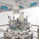 UL certificate Fixed type vacuum homogenizer emulsifying mixing machine skin face body emulsion ointment making machine  in  Guangzhou