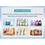 Chemical Machinery Mixing Equipment For Body Lotion Cream Vacuum Emulsifying Mixer Manufacturer | GUANYU price