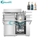 High Speed Emulsifying Mixer Cosmetic Liquid Chemical Lifting Homogenizer | GUANYU